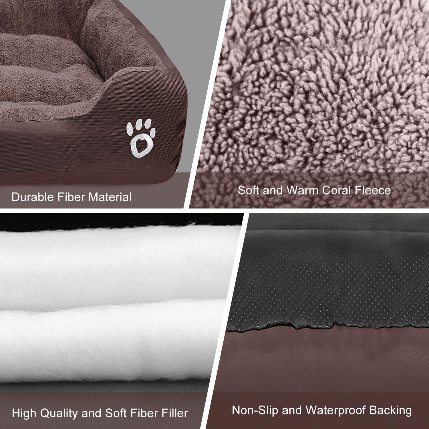 Wholesale custom Breathable Dog Sofa Bed dual use Double Sided pet beds & accessories Dog Nest Large Rectangle Pet cat Beds