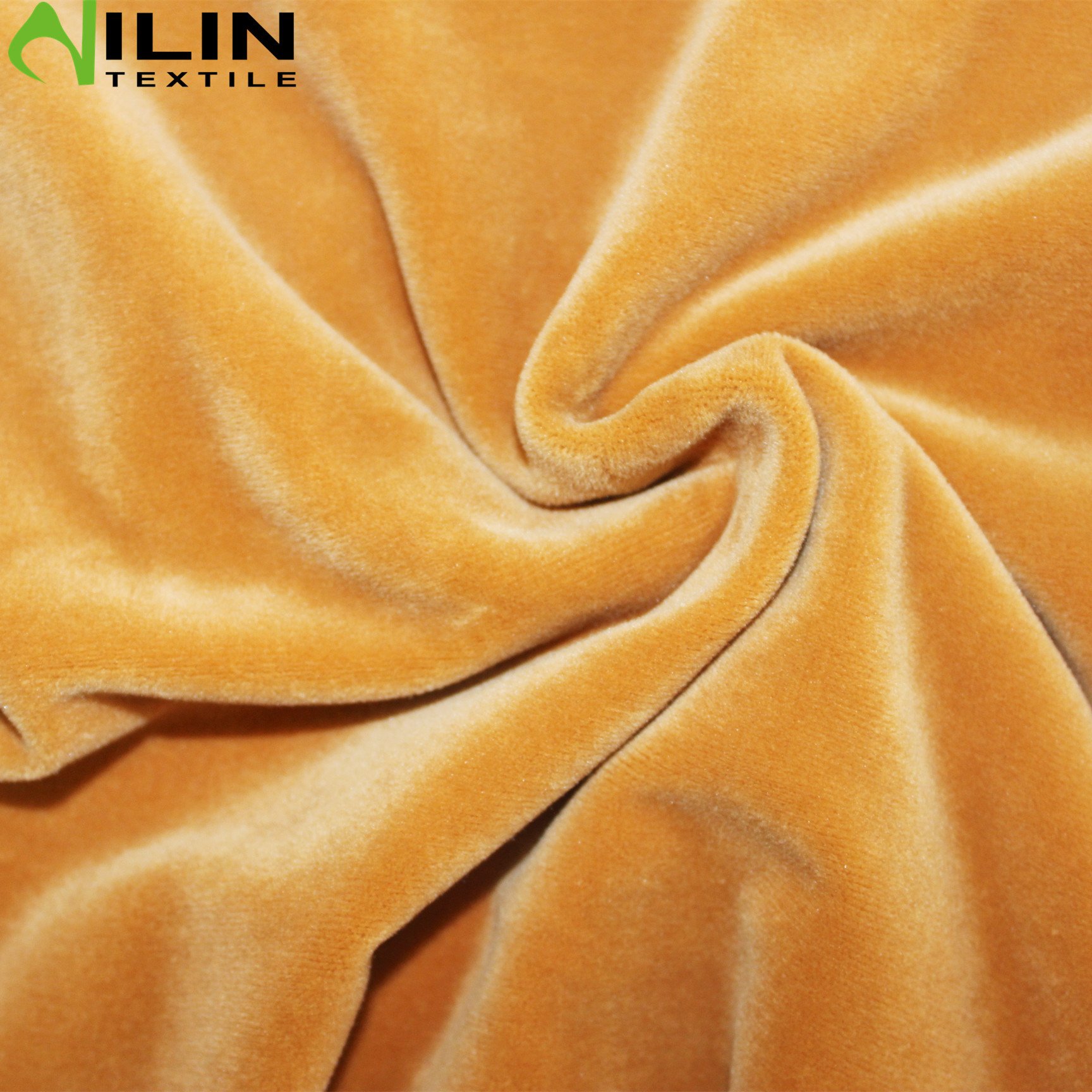 Polyester spandex stretch fleece fabric