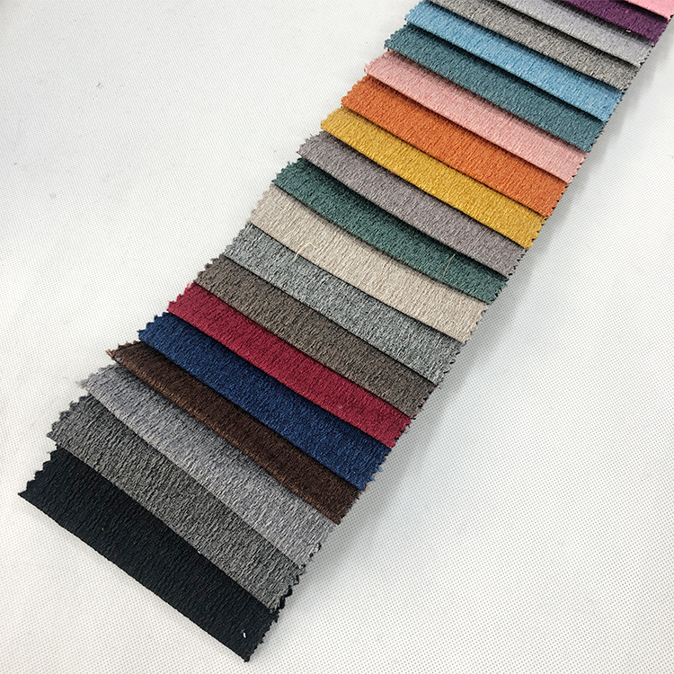 Shaoxing keqiao home textile sofa linen fabric furniture
