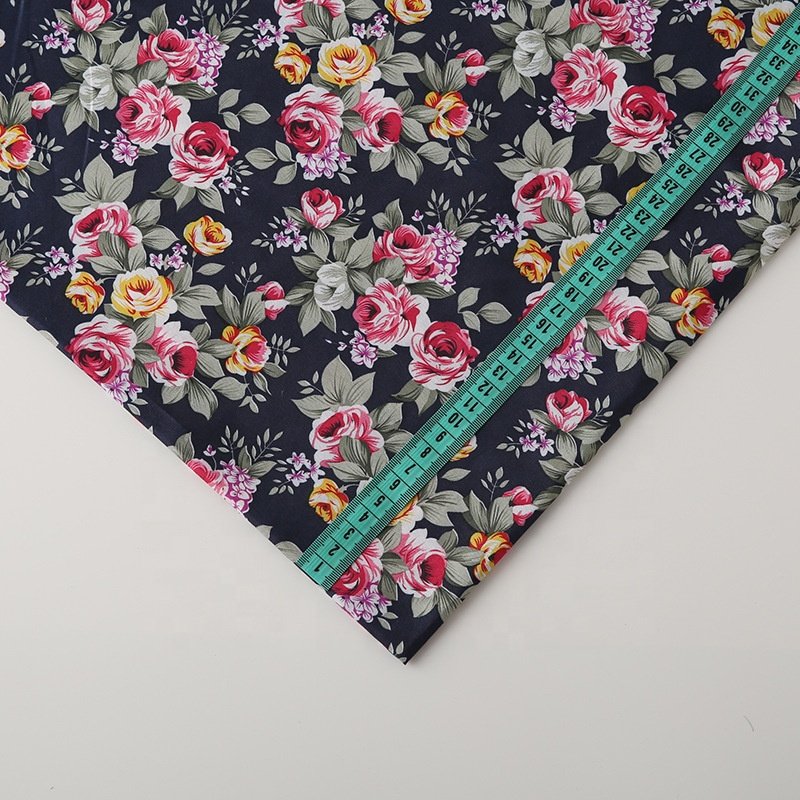 100% polyester fabric for home textile pigment print microfiber brushed fabric for bedsheet