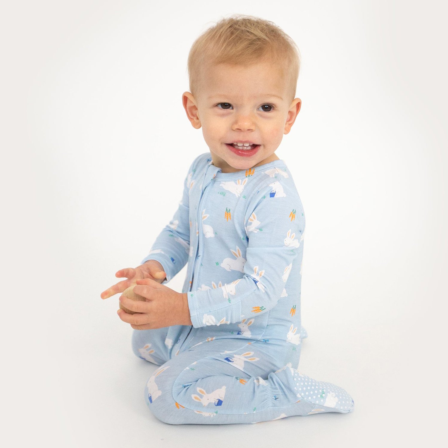 wholesale factory custom organic cotton baby clothes two way zipper soft long sleeves new born baby romper