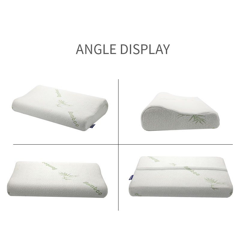 Custom Ergonomic Design Bamboo Memory Foam Pillow