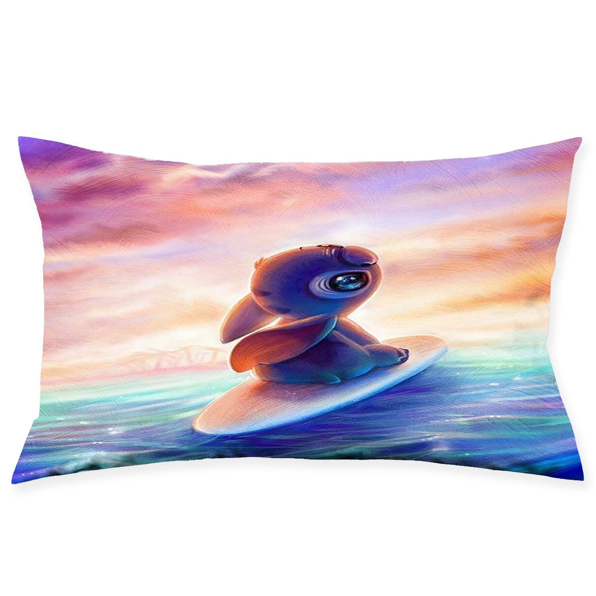 Hot Sale newest Taiya-Stitch design Cartoon Cotton Pillow Cute Comfortable Sofa Pillowcase Car Decorations