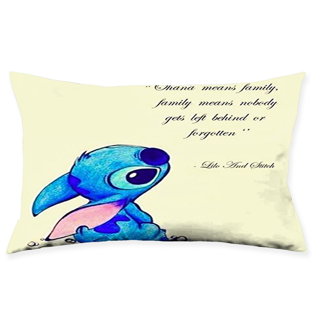 Hot Sale newest Taiya-Stitch design Cartoon Cotton Pillow Cute Comfortable Sofa Pillowcase Car Decorations