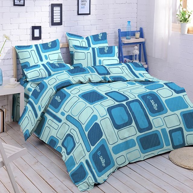 Hand soft of 100 polyester fabric pigment print microfiber brushed bedding wholesale fabric