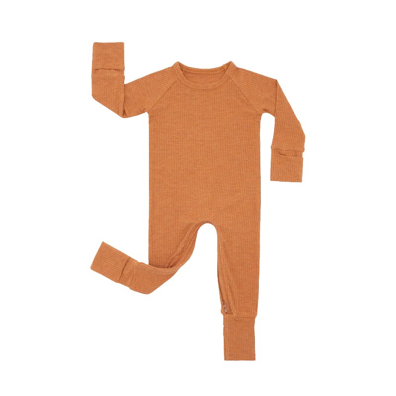 Factory custom multi-color children's bamboo fiber long sleeve pajamas set comfortable soft baby home wear