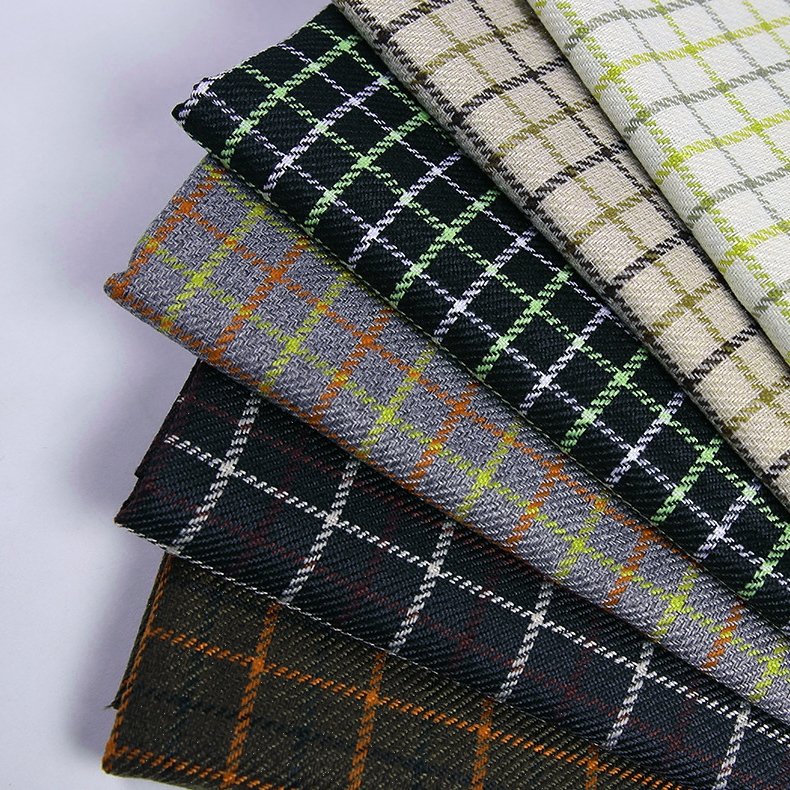Quality Wholesale 265-275Gsm, Dress Shirt Cloth Organic Washed Soft Cotton Linen Fabric Curtain Beige Woven Fabric/