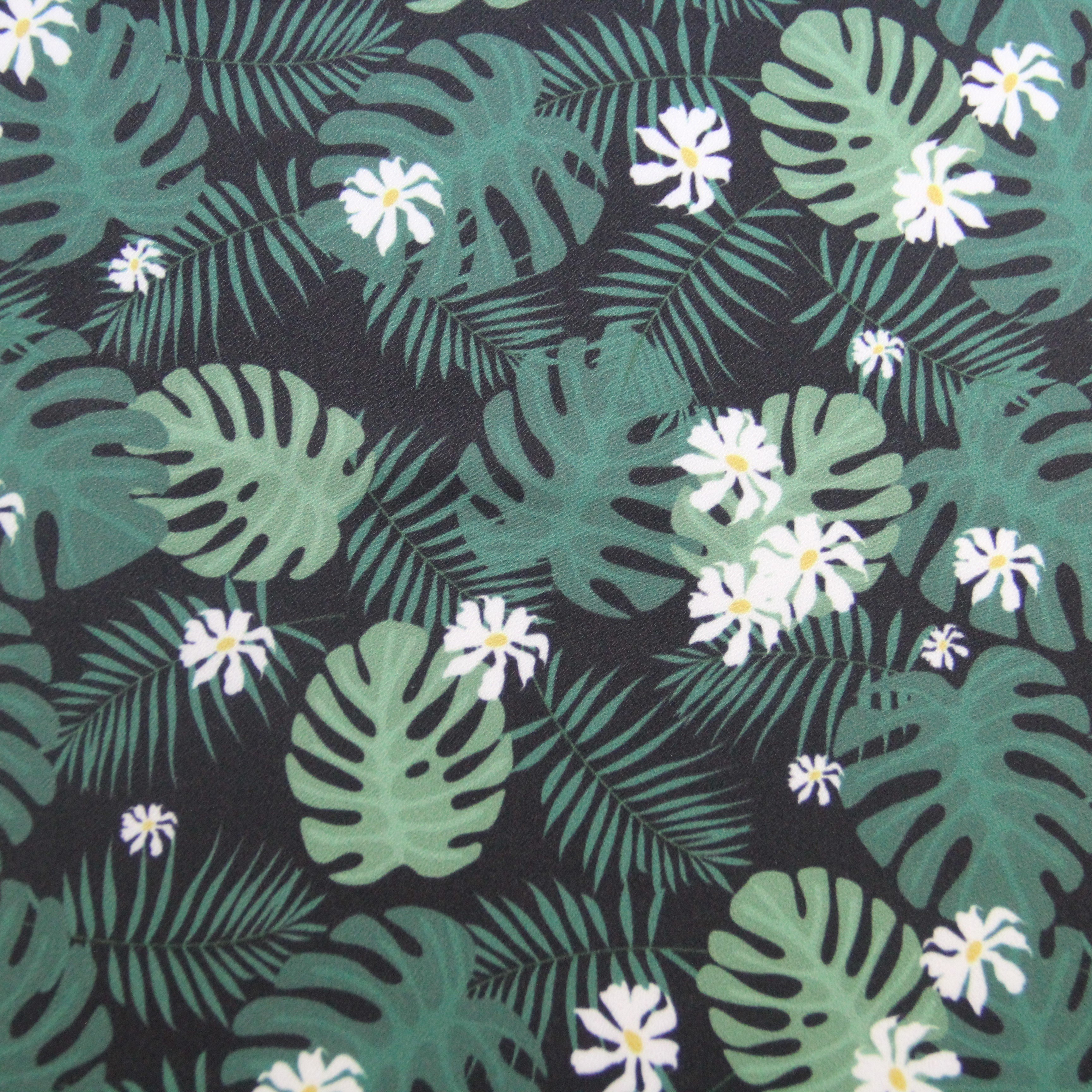 Custom fabric printing 100% polyester 130gsm soft faille crepe fabric polynesian tribal printed fabrics for dress