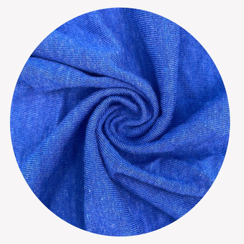 Biodegradable seacell fabric anti-bacterial blended knit single jersey fabric for underwear