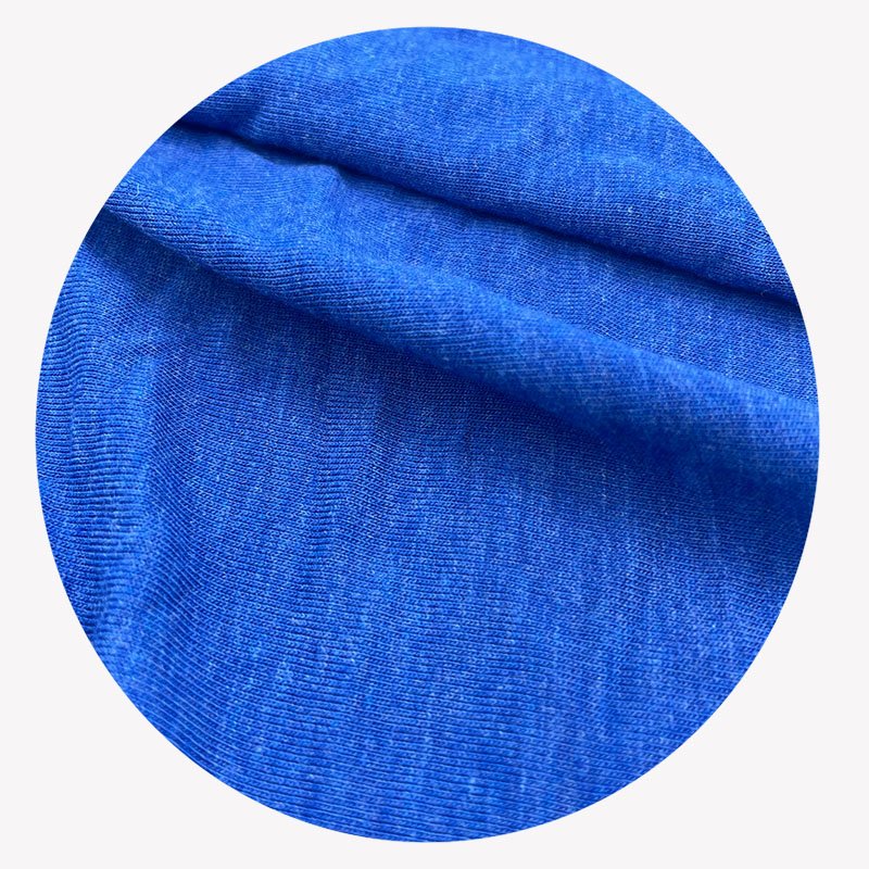 Biodegradable seacell fabric anti-bacterial blended knit single jersey fabric for underwear