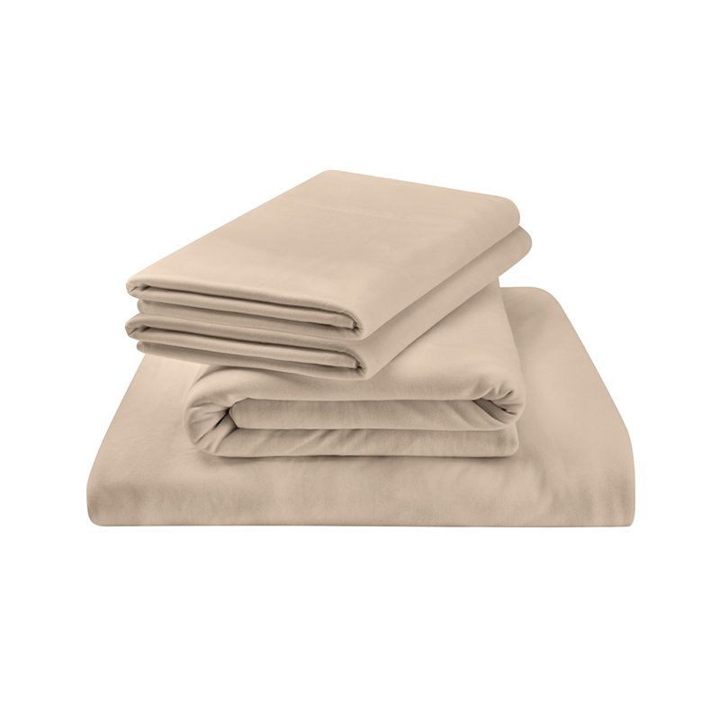 Wholesale Premium Deep Pocket Luxury Bamboo Fleece Fabric 100% Organic Bamboo 4 Pcs Fitted Bed Sheet Set