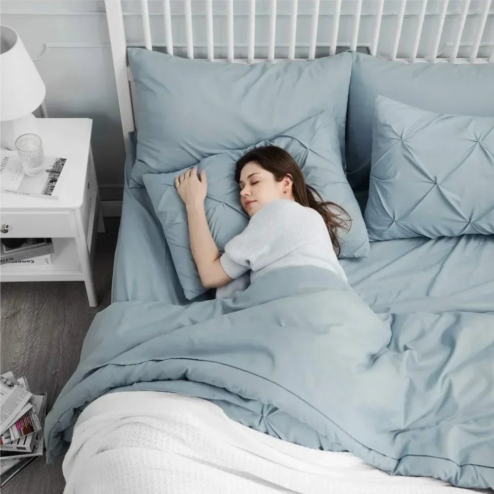 Bedding Bed Pillows for Sleeping King Size (White), Set of 6, Cooling Hotel Quality, for Back, Stomach or Side Sleepers