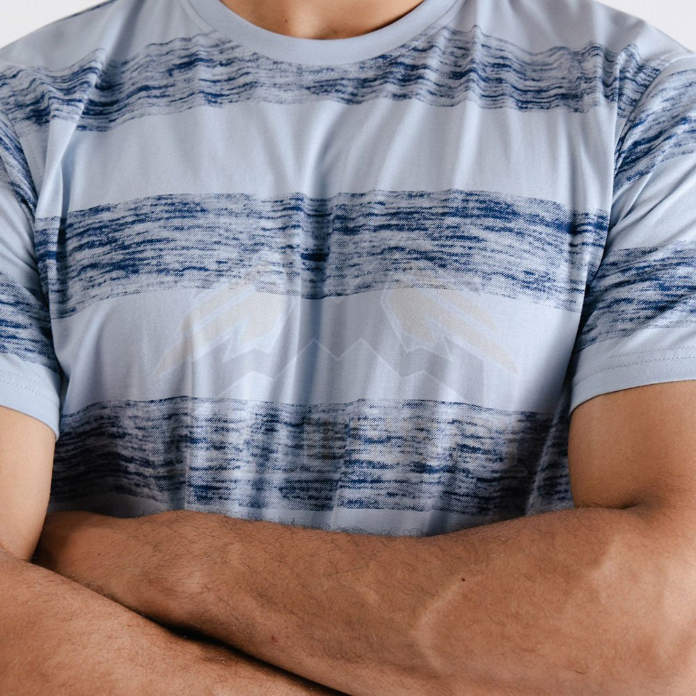 Men's New Style Quick Dry Custom Made T-Shirt Breathable Knitted Fabric with Boxy Short Sleeve Dyed Print in Pakistan