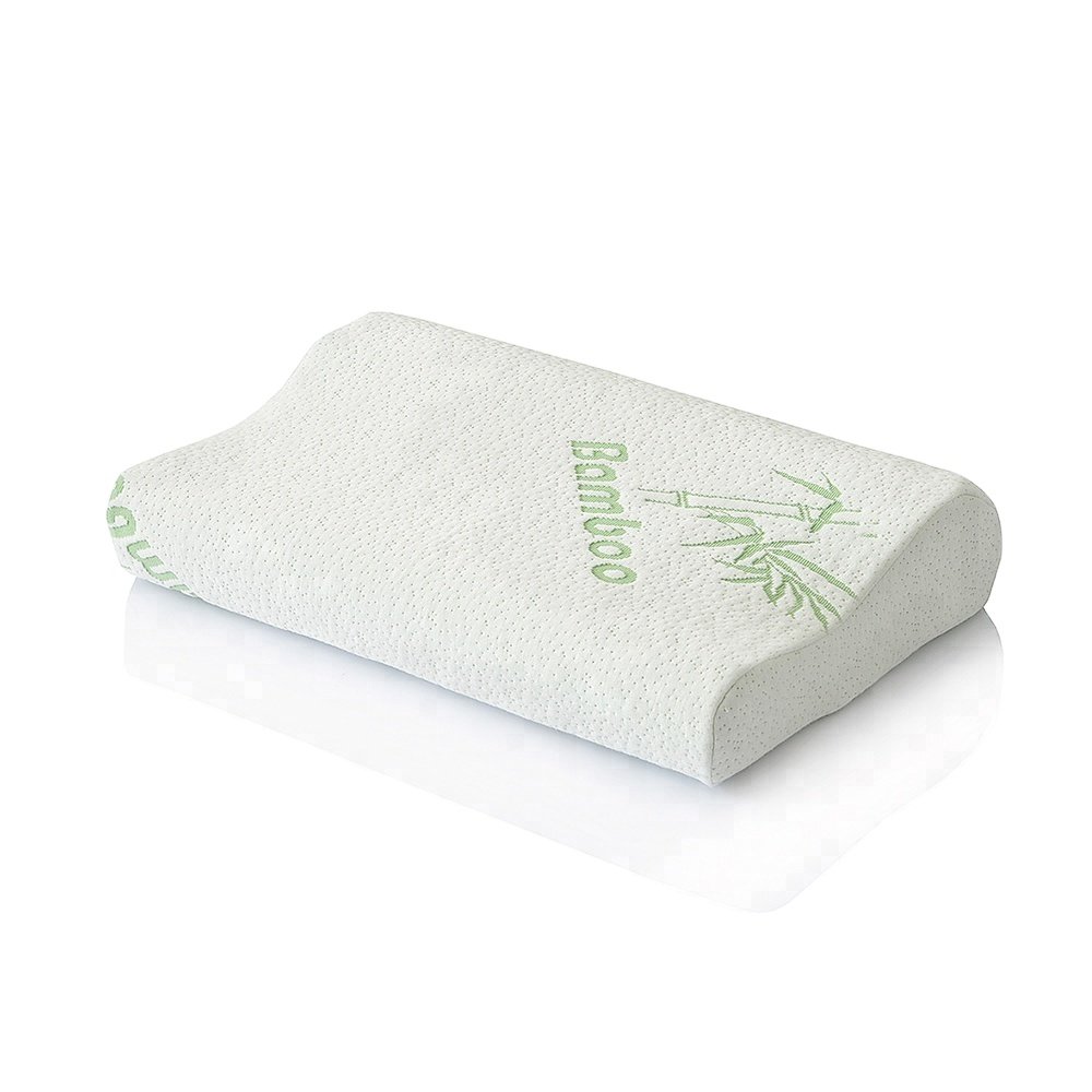 Memory Foam pillow manufacturers wholesale tensilk pillow logo neck care hair bamboo neck care with pattern fiber pillow core