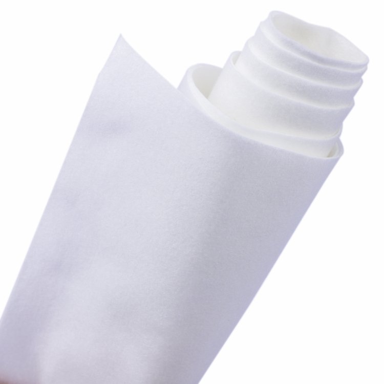 Custom 70gsm 200gsm lightweight breathable superabsorbent viscose felt recycled viscose rayon staple fiber non-woven fabric