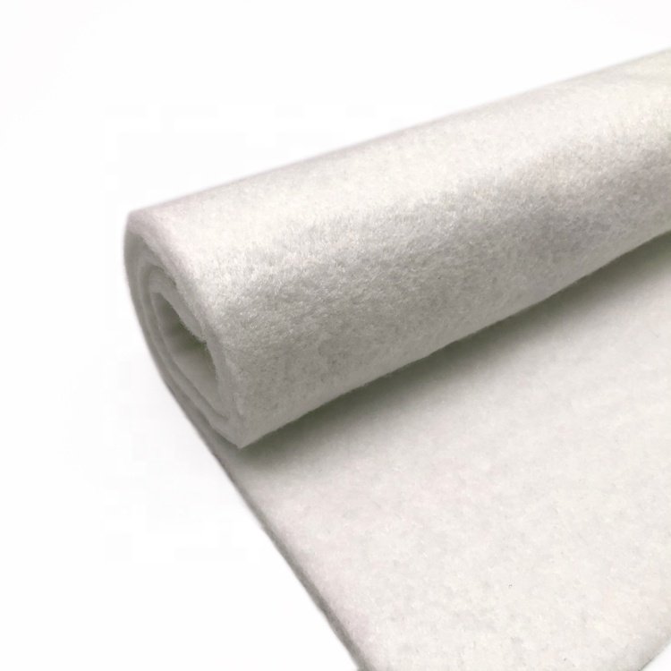 Custom 70gsm 200gsm lightweight breathable superabsorbent viscose felt recycled viscose rayon staple fiber non-woven fabric
