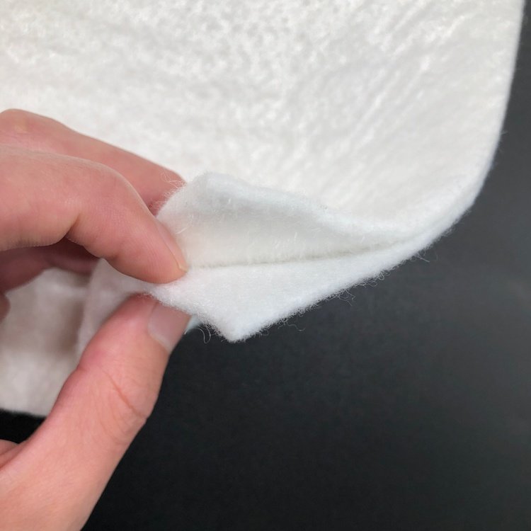 Custom 70gsm 200gsm lightweight breathable superabsorbent viscose felt recycled viscose rayon staple fiber non-woven fabric
