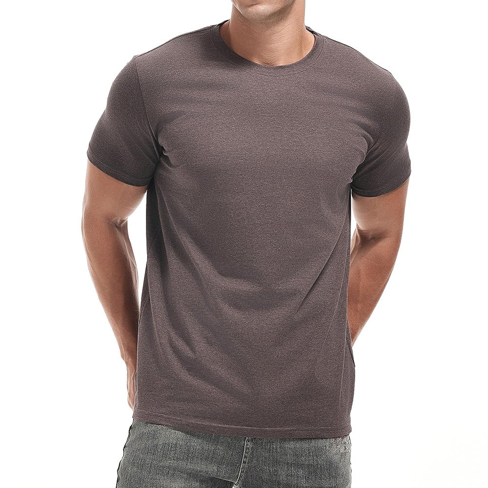 Wholesale Summer/Customized Plain 100% Bamboo Fiber/Cotton Men's T-shirts Custom made High Quality Cheap price 2024