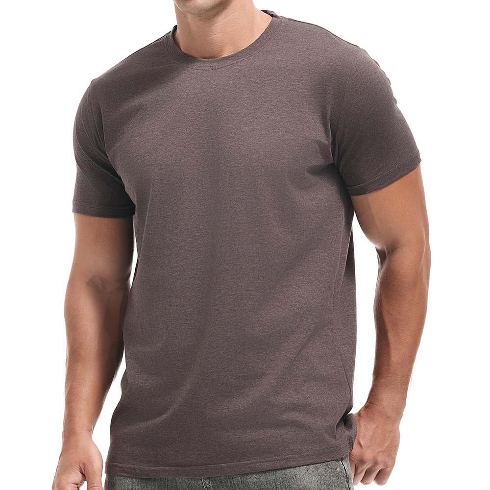 Wholesale Summer/Customized Plain 100% Bamboo Fiber/Cotton Men's T-shirts Custom made High Quality Cheap price 2024