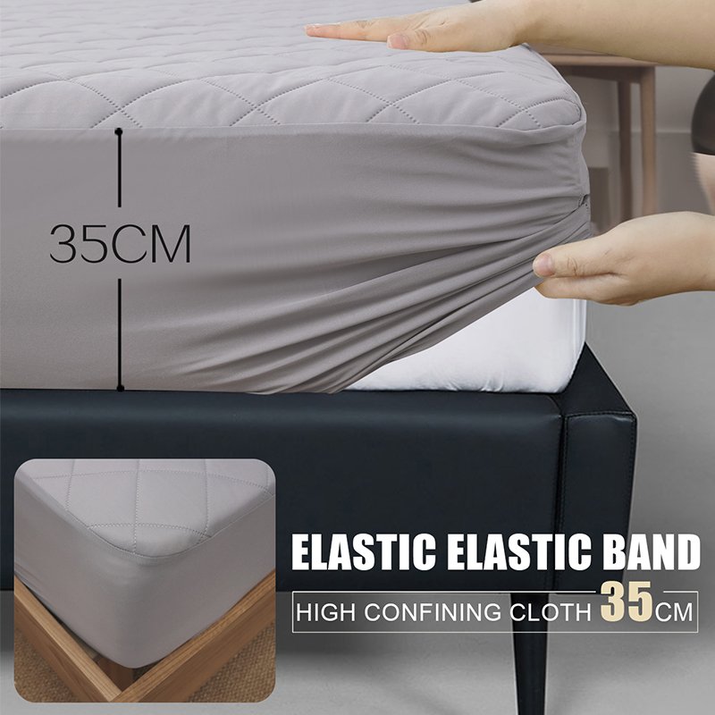 Wholesale Fitted Sheet Bedbugs Proof Anti-Mite Dustproof 100% Polyester Knitted Fabric Waterproof Mattress Protector Covers