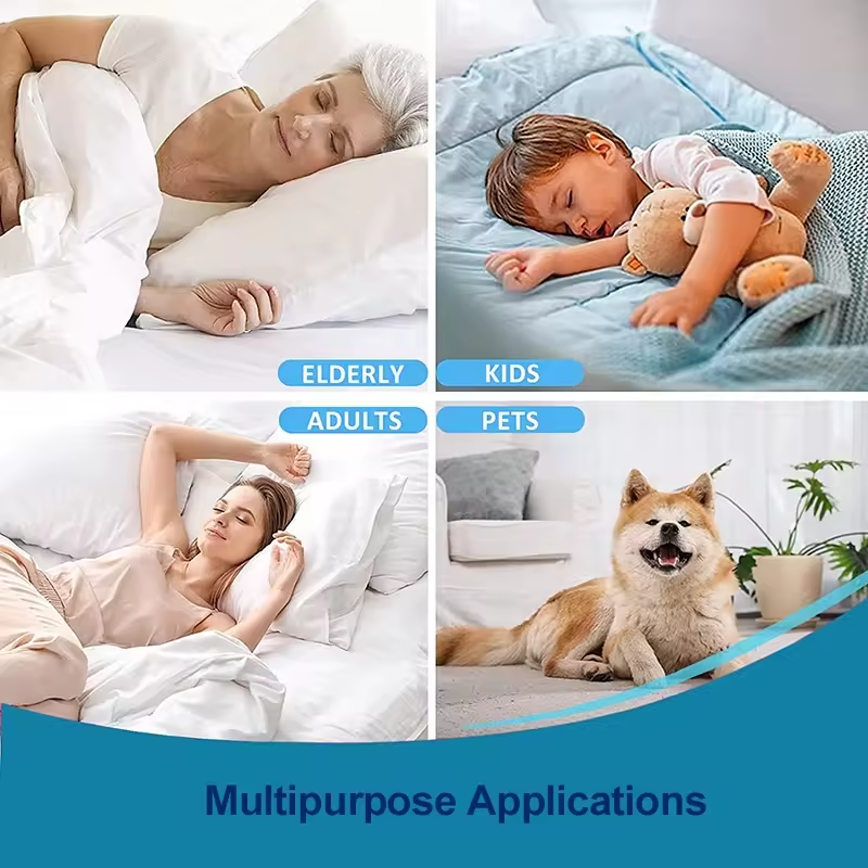Wholesale Fitted Sheet Bedbugs Proof Anti-Mite Dustproof 100% Polyester Knitted Fabric Waterproof Mattress Protector Covers
