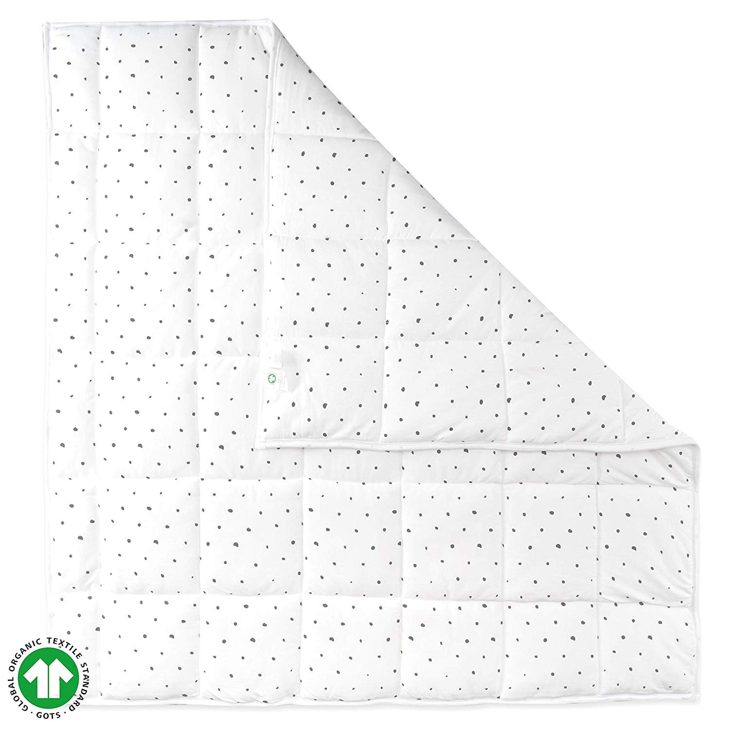 High Quality GOTS Certified 4 Layers 100% Organic Cotton Quilted Baby Blanket Comfortable Quilt Gauze Baby Muslin Cotton Blanket