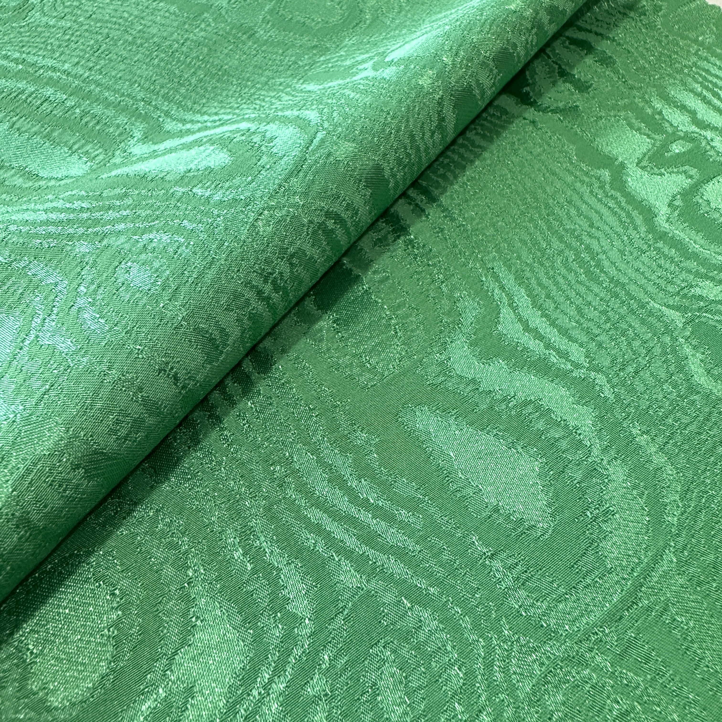 Hot Sale 100% Polyester Floral Jacquard Dress Brocade Jacquard Clothing Fabric