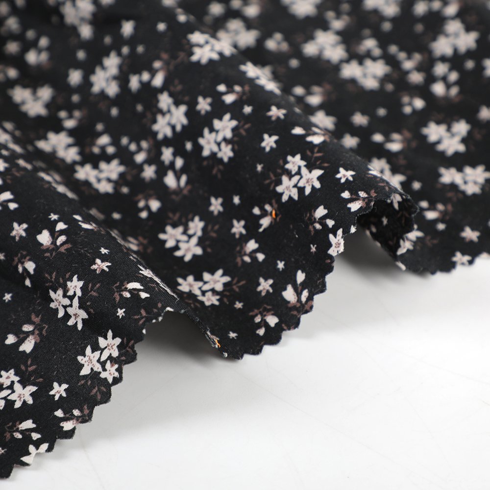 Chinese Top Fashionable No Fading Beautiful Custom Small Floral Print Style Eco-friendly 100%Cotton Dress Cloth