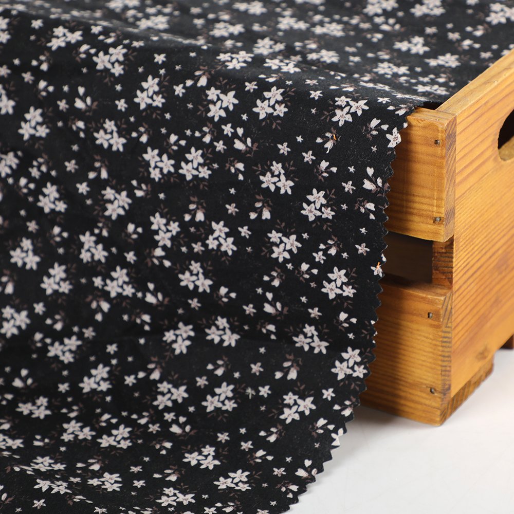 Chinese Top Fashionable No Fading Beautiful Custom Small Floral Print Style Eco-friendly 100%Cotton Dress Cloth