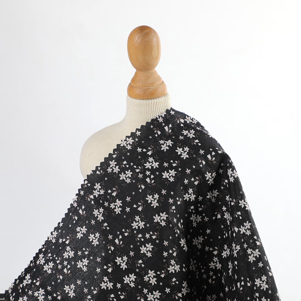 Chinese Top Fashionable No Fading Beautiful Custom Small Floral Print Style Eco-friendly 100%Cotton Dress Cloth