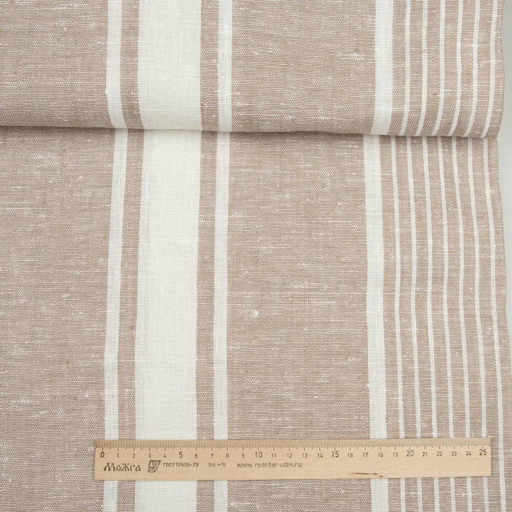 Wholesale 100% Linen Woven Fabric 260 GSM Not Softened Yarn Dyed Breathable Clothes Dresses Upholstery Plain Style Organic Home