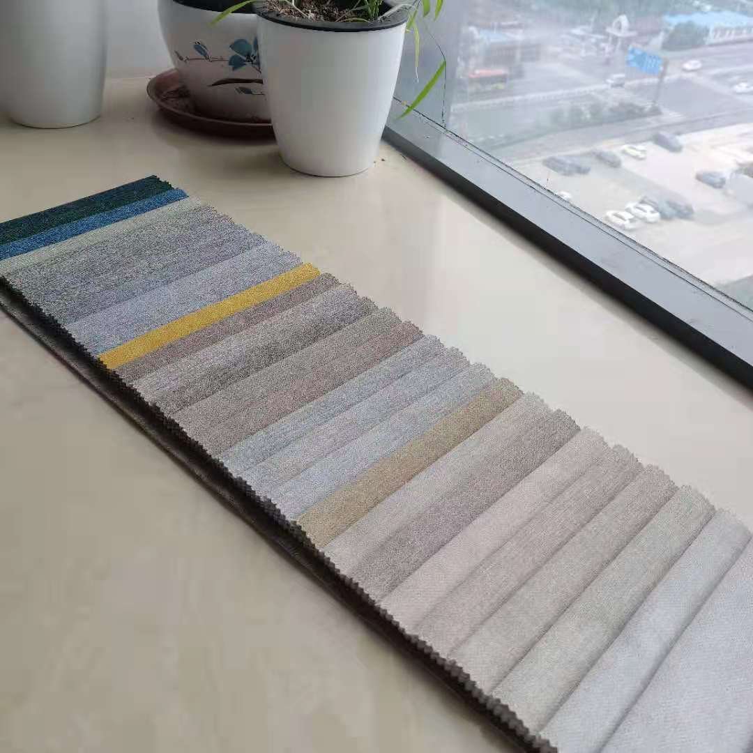 100% Polyester soft linen fabric for sofa