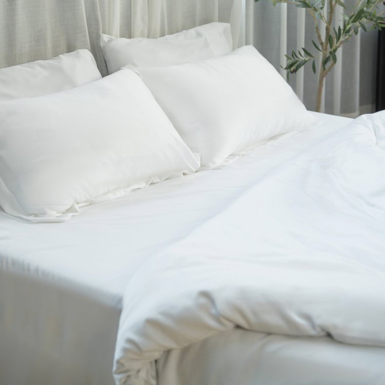 Luxury bamboo viscose duvet cover set durable bamboo bedding sheet set with pillowcase