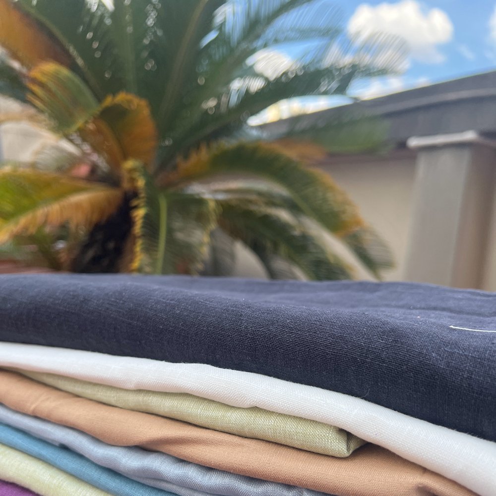 2024 most popular moisture absorption 100% linen fabric roll Soft and comfortable with low price with low price