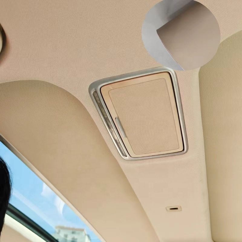 High Quality Material Premium 100% Polyester Fabric for Car Roof Flame Processed Sponge Bonded