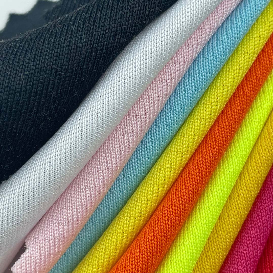 100 polyester knit double-sided mesh jersey fabric 150g breathable comfortable Pique POLO shirt mesh Clothing fabric