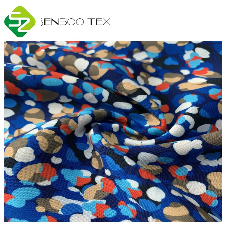 New Collection Digital 100 Non-Stretch Muslin Bamboo Fabric Breathable Printed Woven Shirts and Dresses for Baby Tops