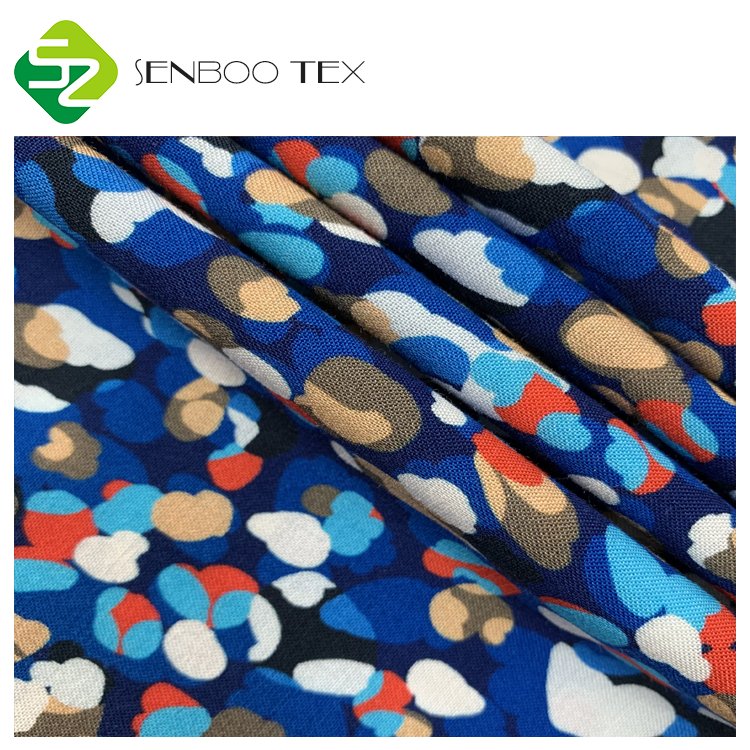 New Collection Digital 100 Non-Stretch Muslin Bamboo Fabric Breathable Printed Woven Shirts and Dresses for Baby Tops