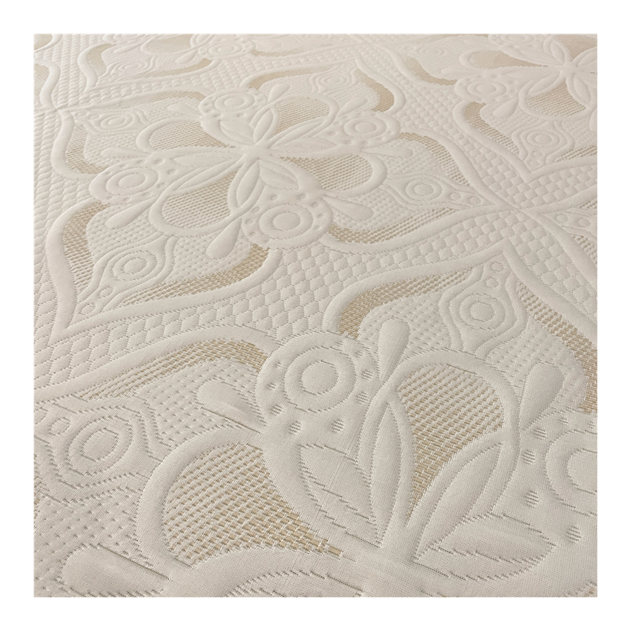 Wholesale Knitted 100% Polyester Fabric Mattress Ticking Fabric High Density Polyester Jacquard Fabric