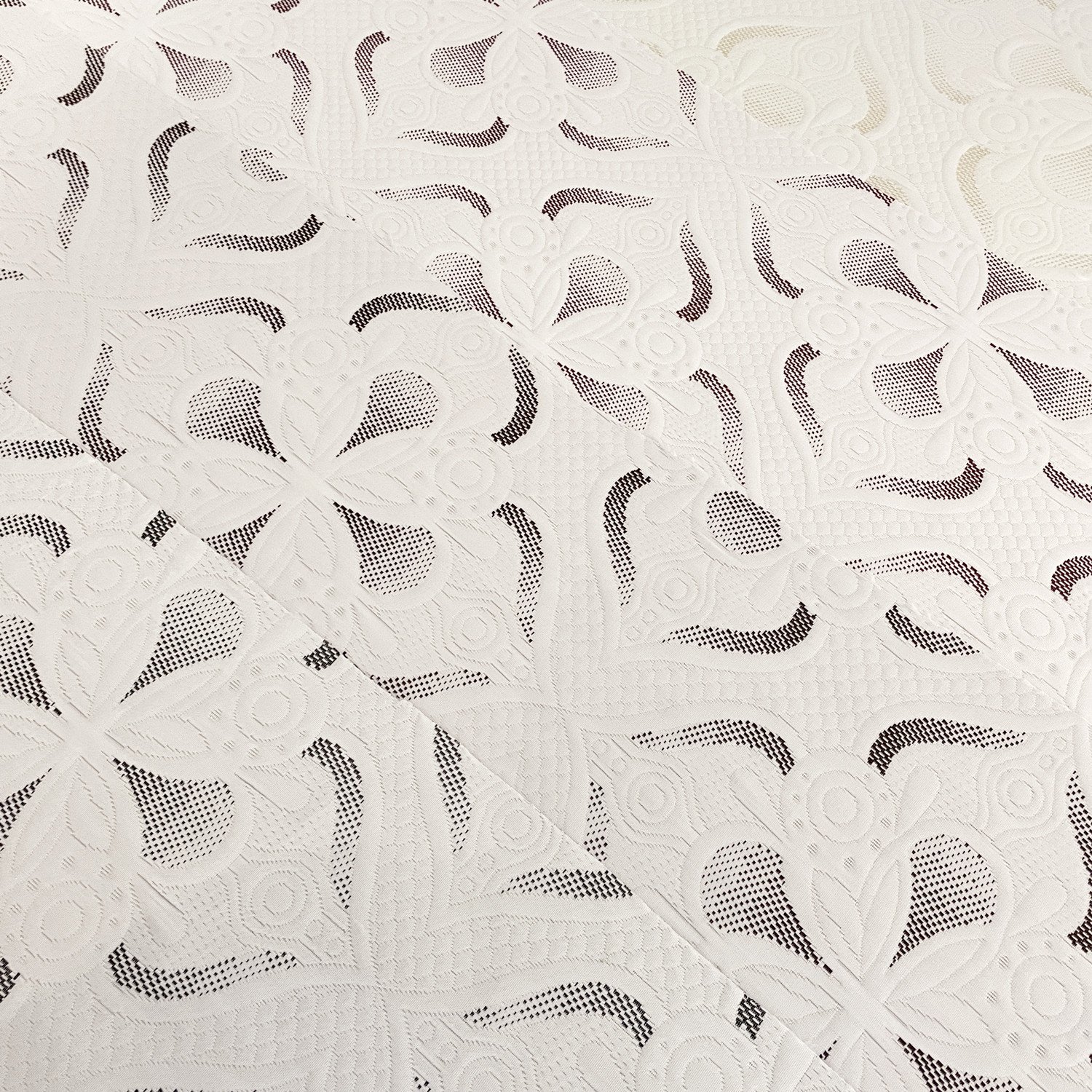 Wholesale Knitted 100% Polyester Fabric Mattress Ticking Fabric High Density Polyester Jacquard Fabric