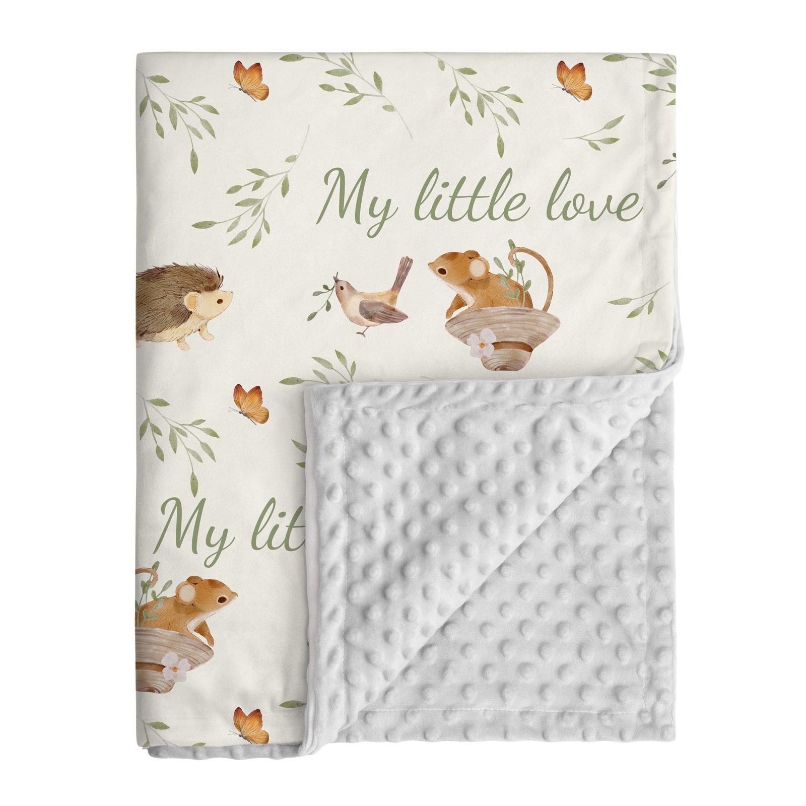 Baby Bean Blanket knitted cotton fabric Available Four Seasons Small Quilt Cartoon Baby Blanket soothing beanies knitted