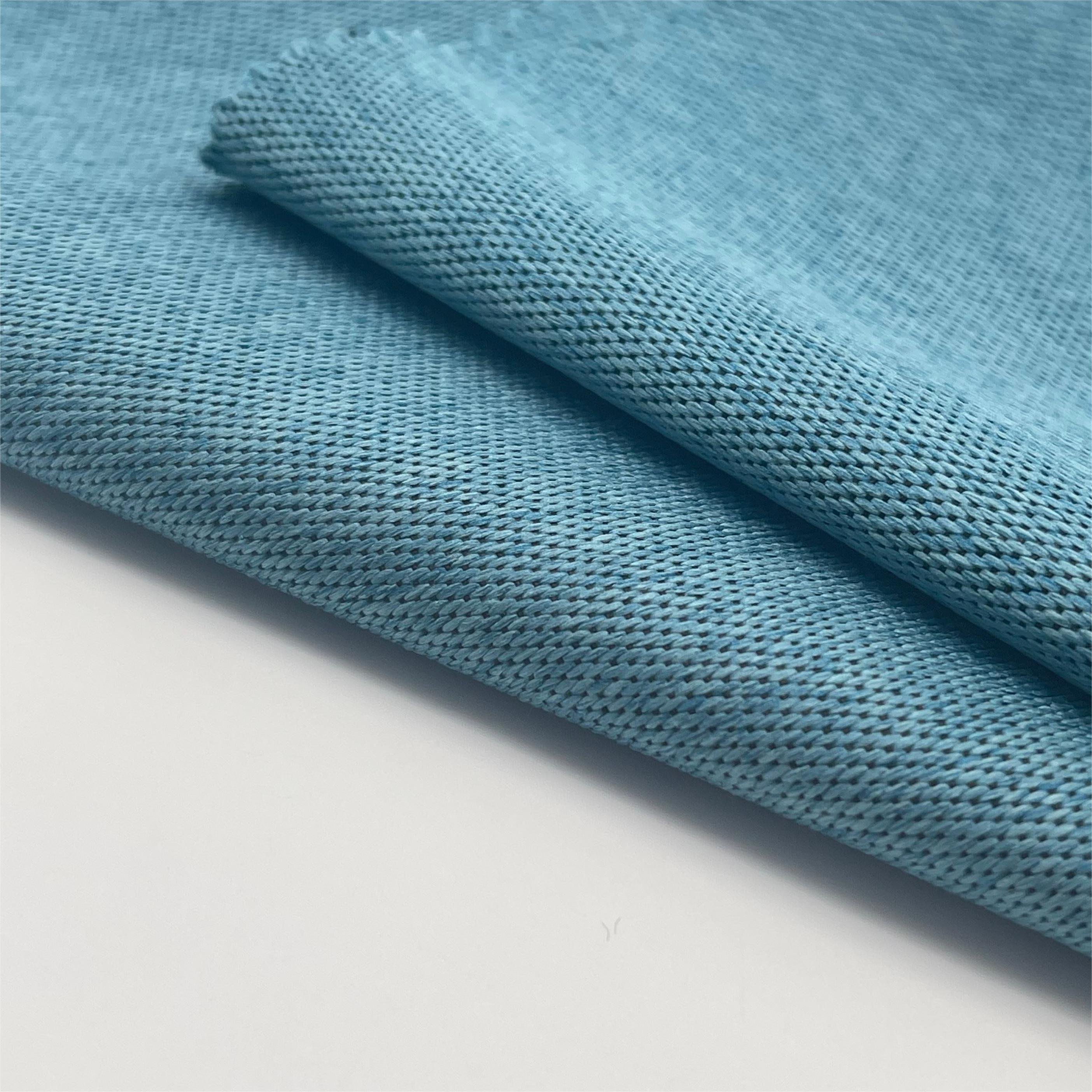Wholesale Polyester Wide Shading Curtain Hometextile Linen Fabric
