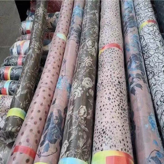 Floral chiffon fabric cheaper in stock 100%polyester crepe chiffon fabric
