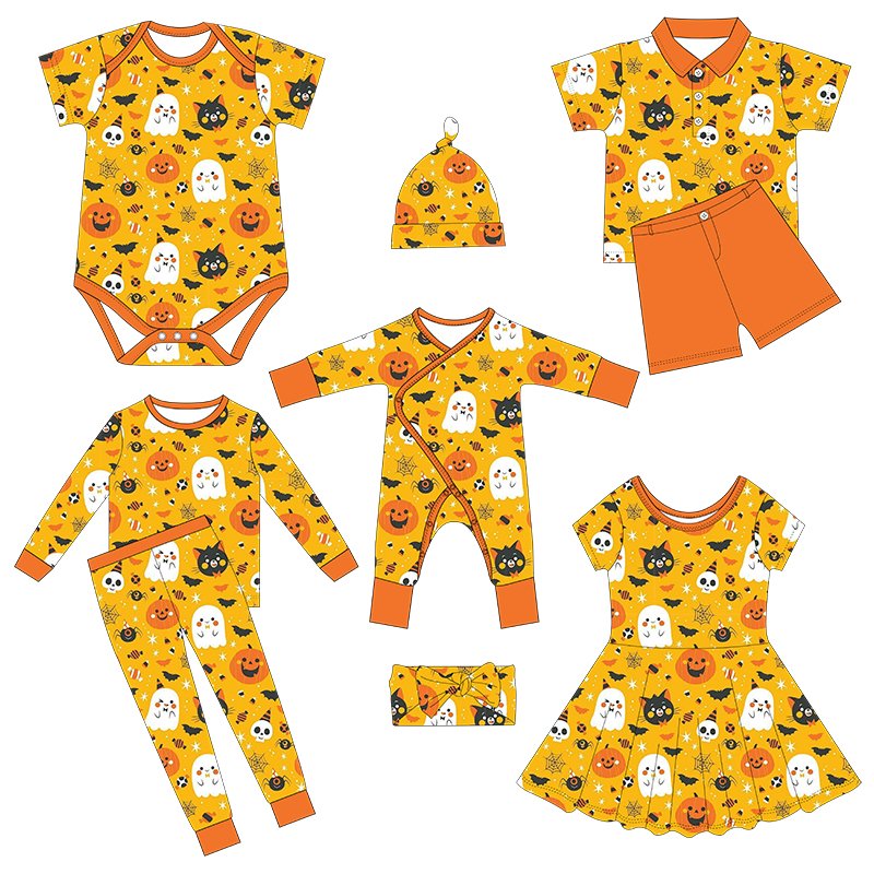 Hongbo OEM toddler girl boy clothes fall winter baby costume outfit bamboo cotton baby rompers jumpsuit for newborn 0-3 years