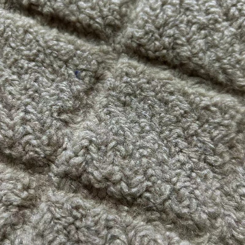 High Quality 100% Polyester Fabric Cell Teddy Bear Fur Fabric Sherpa Fleece Home Textile Fabric