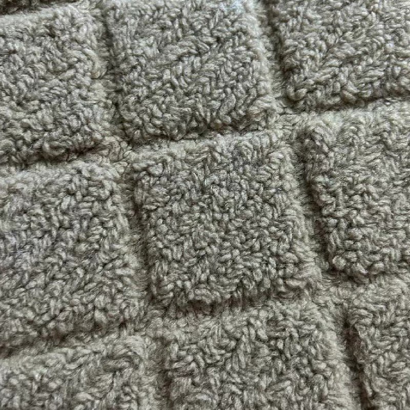 High Quality 100% Polyester Fabric Cell Teddy Bear Fur Fabric Sherpa Fleece Home Textile Fabric