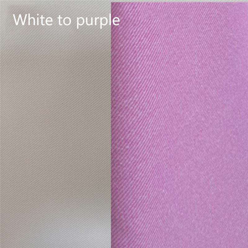 Photochromic Cotton Cavas Fabric Uv Sensitive Color Change 100% Polyester fabric for garments