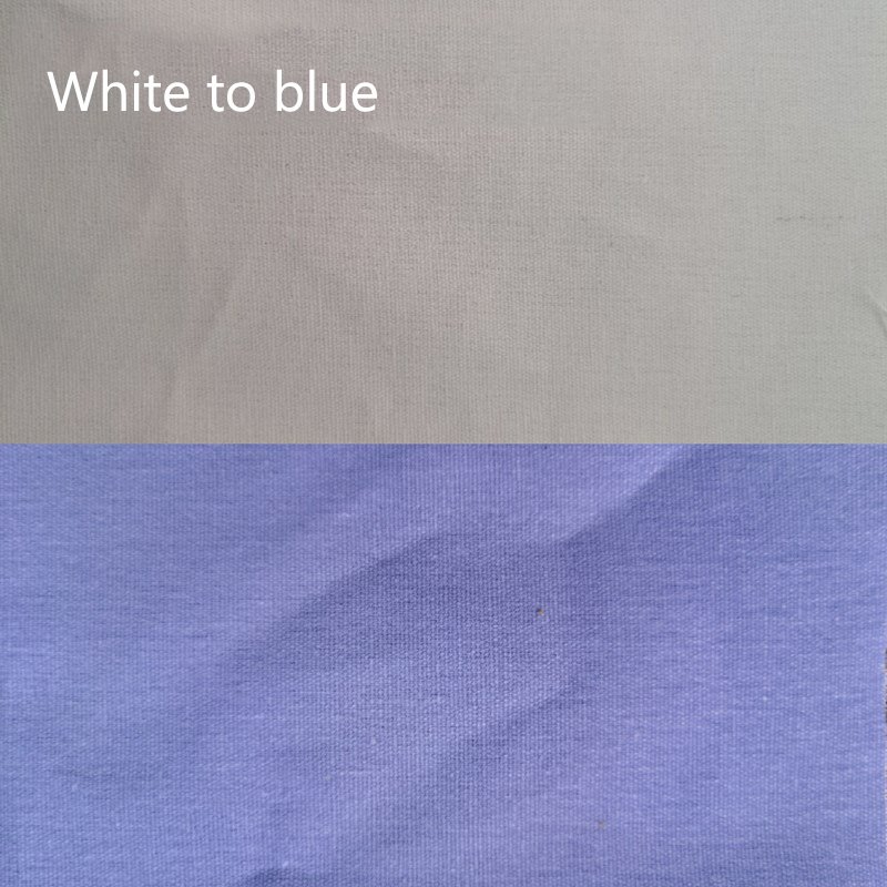 Photochromic Cotton Cavas Fabric Uv Sensitive Color Change 100% Polyester fabric for garments