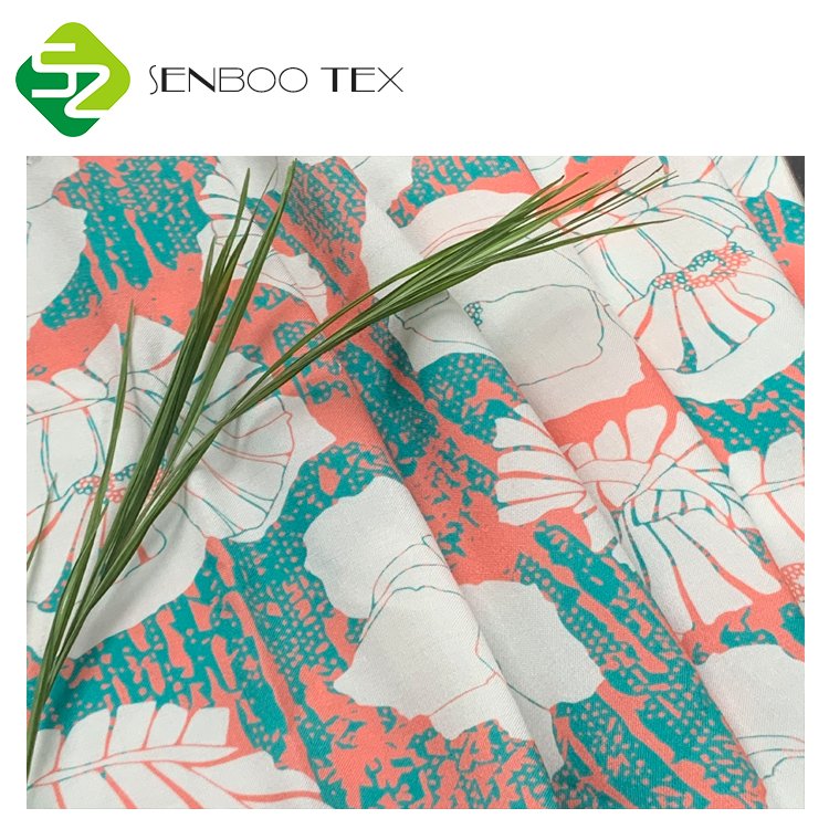 Best Quality 100% Bamboo Jersey Fabric for Sleepwear Printed Pattern Woven Techniques Breathable Feature Directly Manufacturer