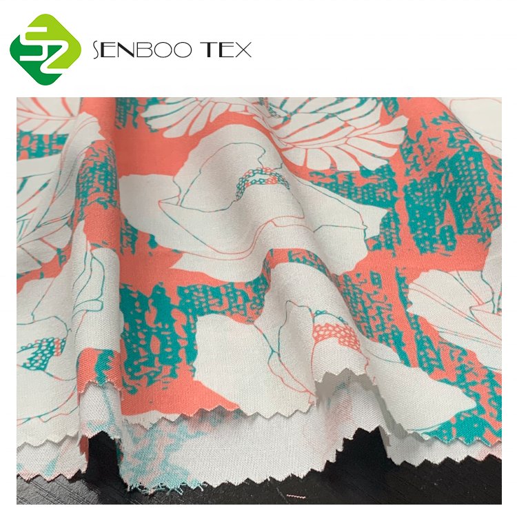Best Quality 100% Bamboo Jersey Fabric for Sleepwear Printed Pattern Woven Techniques Breathable Feature Directly Manufacturer
